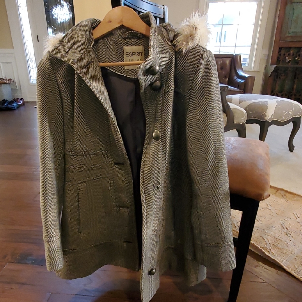 Womens Espirit hooded winter jacket